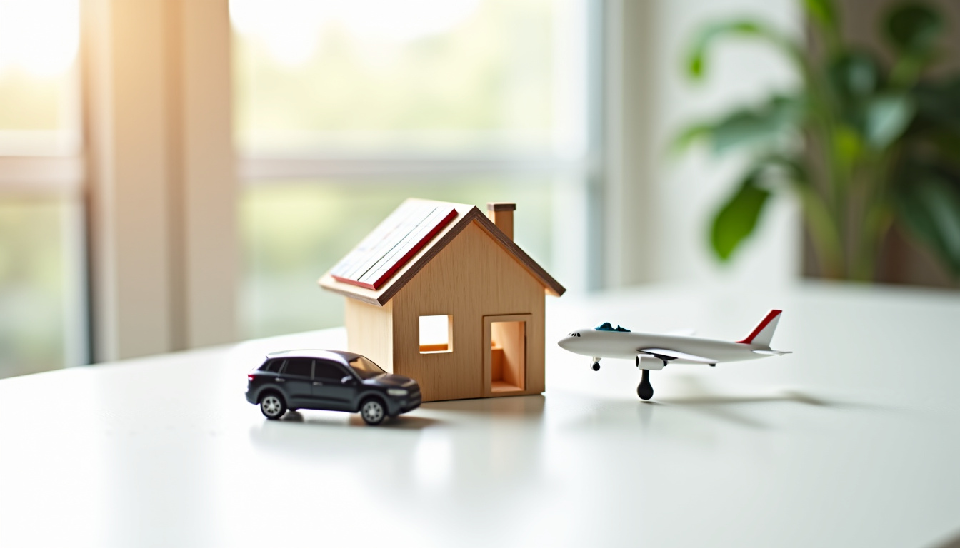 Illustration des différents types de projets finançables avec un prêt personnel BoursoBank: travaux, voiture électrique, voyage