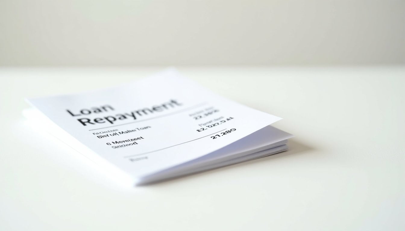 Relevé bancaire montrant un virement de remboursement de prêt entre particuliers, avec libellé clair et dates