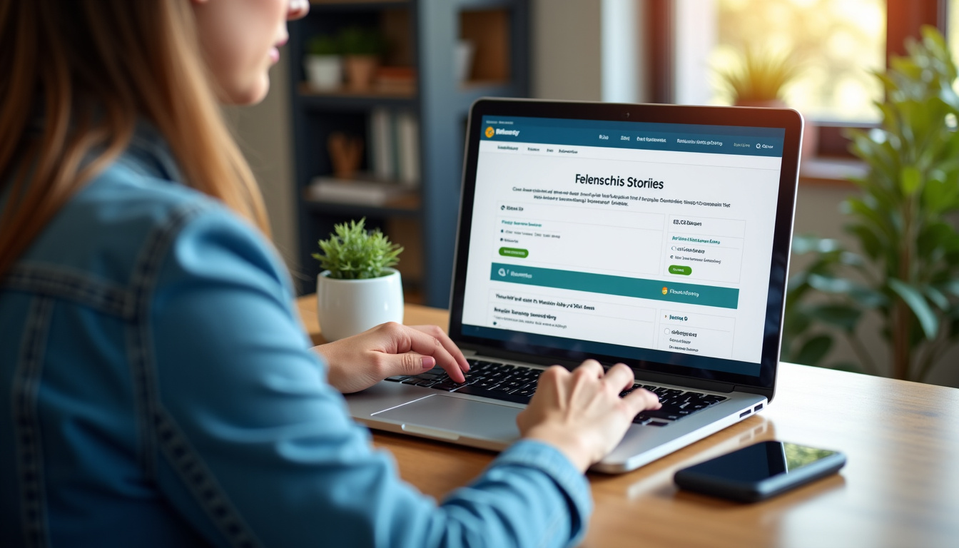 Utilisateur réalisant une simulation de crédit renouvelable sur le site internet de Franfinance