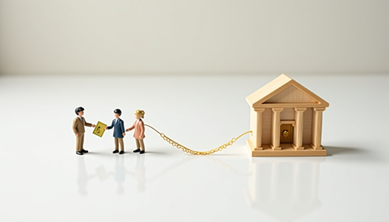 Illustration du financement direct via le marché financier et indirect via les banques