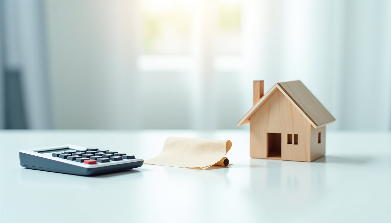 Interface de simulation de prêt immobilier sur le site de La Banque Postale