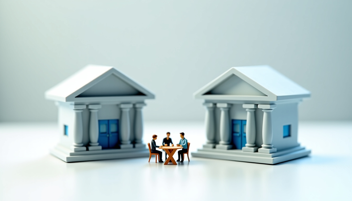 Réunion entre un conseiller CIC et un couple dans une agence bancaire pour discuter d